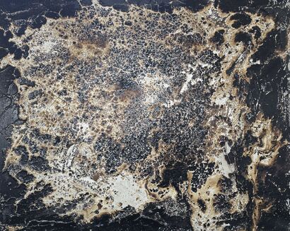 Urknall - Big Bang - a Paint Artowrk by Jana Kreft